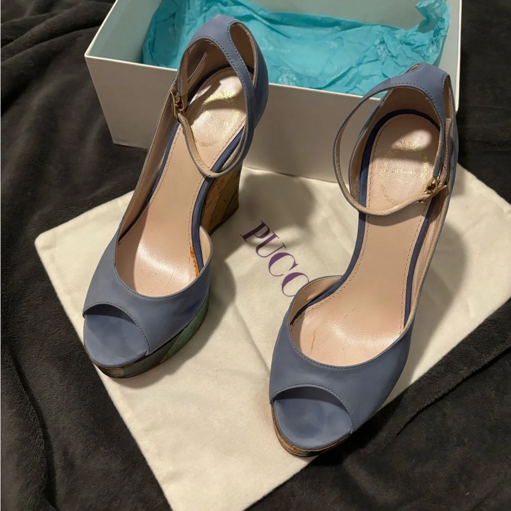 Emilio Pucci Runway Pumps Heels Wedges
